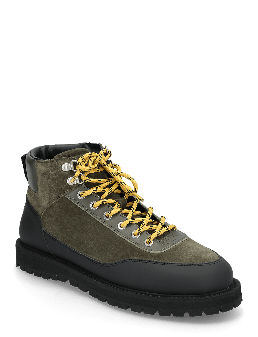 Garment Project - Olaf Lace-Up Boot - Bosco Suede - schnürboots - bosco - 0