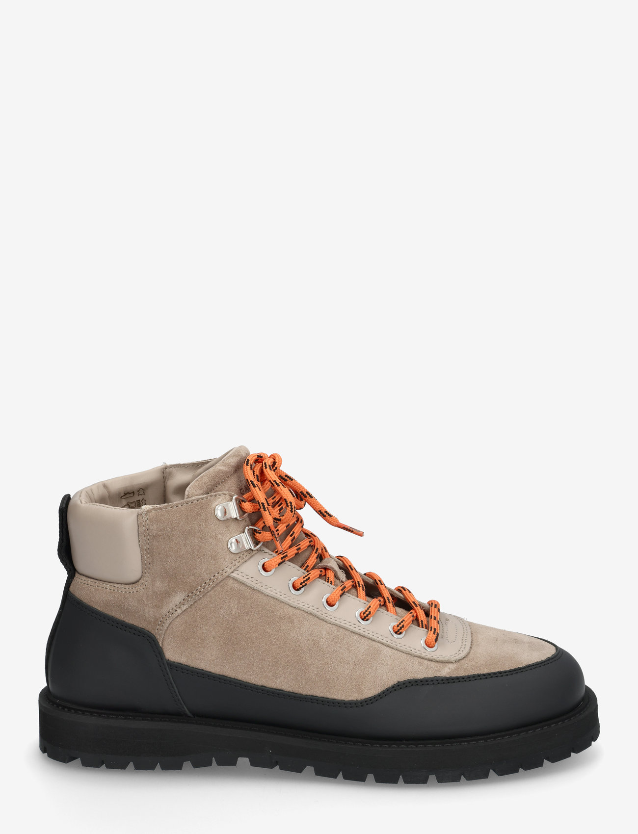 Garment Project - Olaf Lace-Up Boot - Earth Suede - vinterkängor - earth - 1