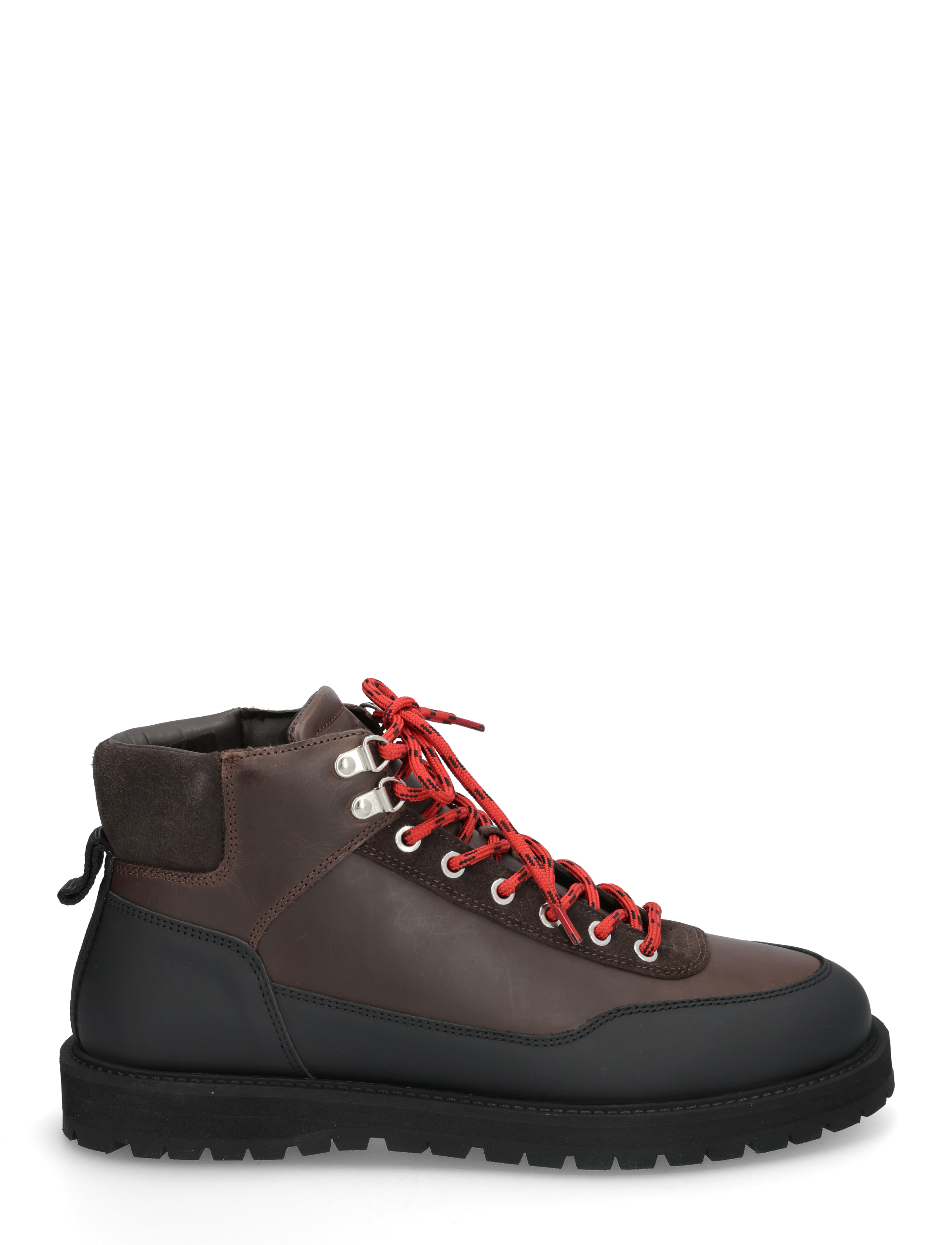 Garment Project - Olaf Lace-Up Boot - Dark Brown craz - brown - 1