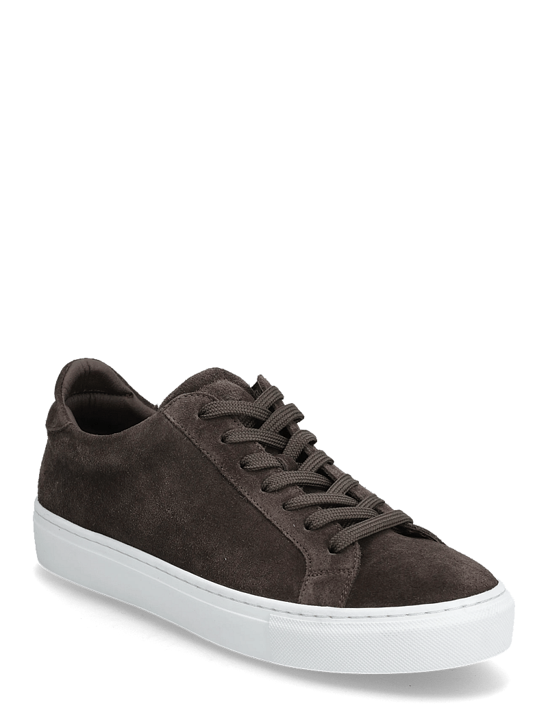 Garment Project - Type - Brown Suede - låga sneakers - brown - 0