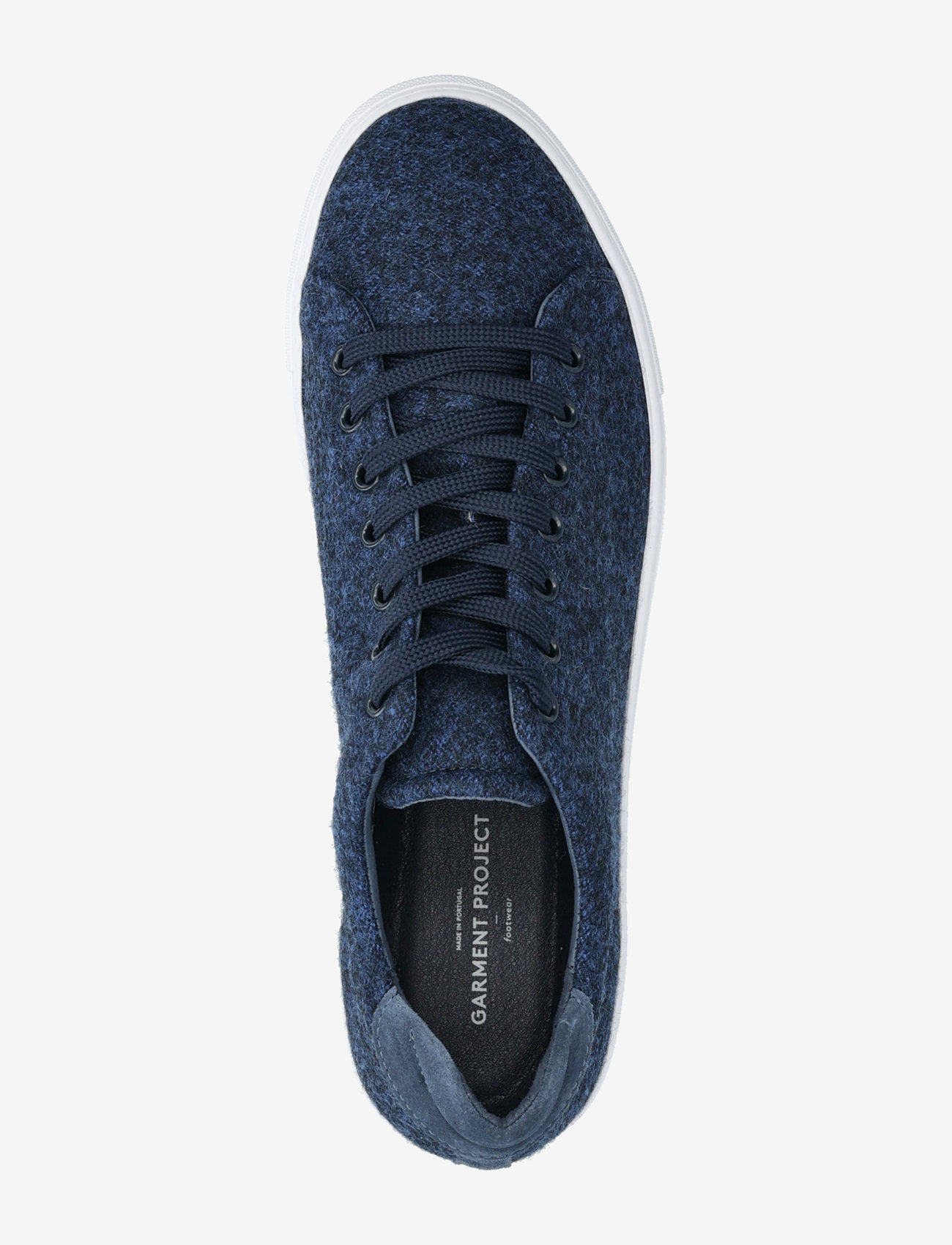 Garment Project - Type St - Navy Melange Kvadrat Wool - low tops - navy - 3