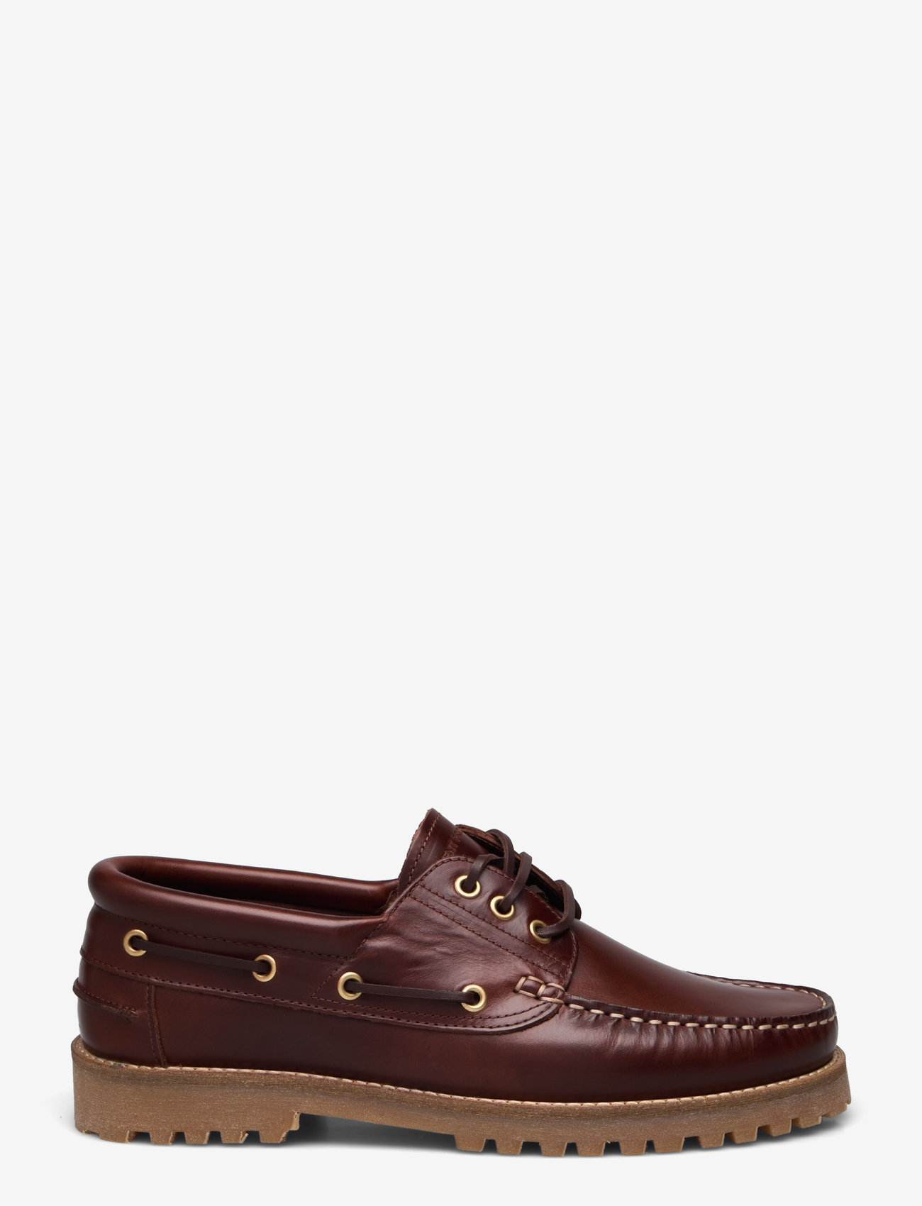 Garment Project - Ollie Boat Shoe - Brown Leather - osta olukorra järgi - brown - 1