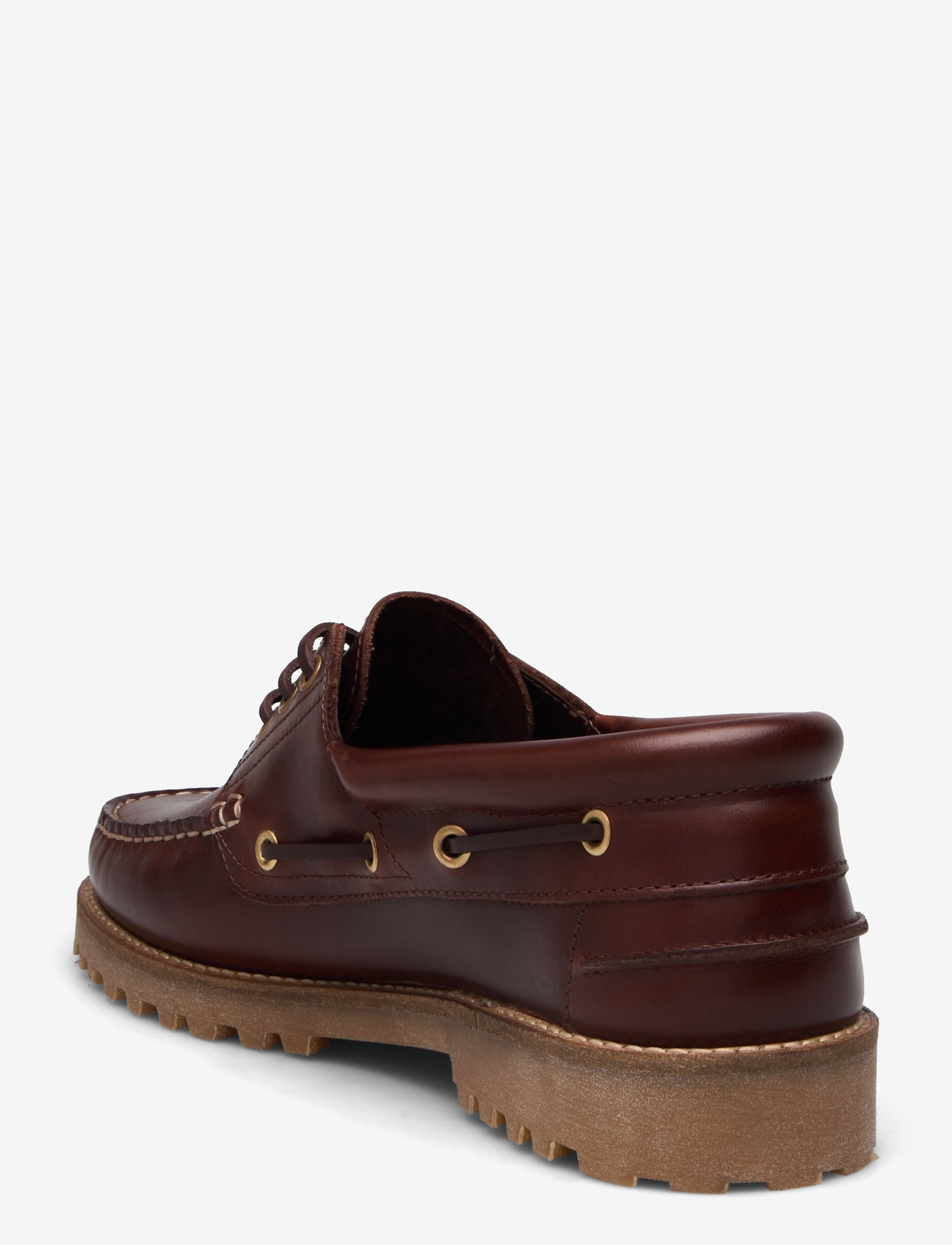 Garment Project - Ollie Boat Shoe - Brown Leather - osta olukorra järgi - brown - 2