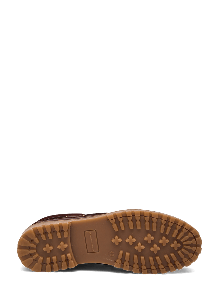 Garment Project - Ollie Boat Shoe - Brown Leather - nach anlass kaufen - brown - 4