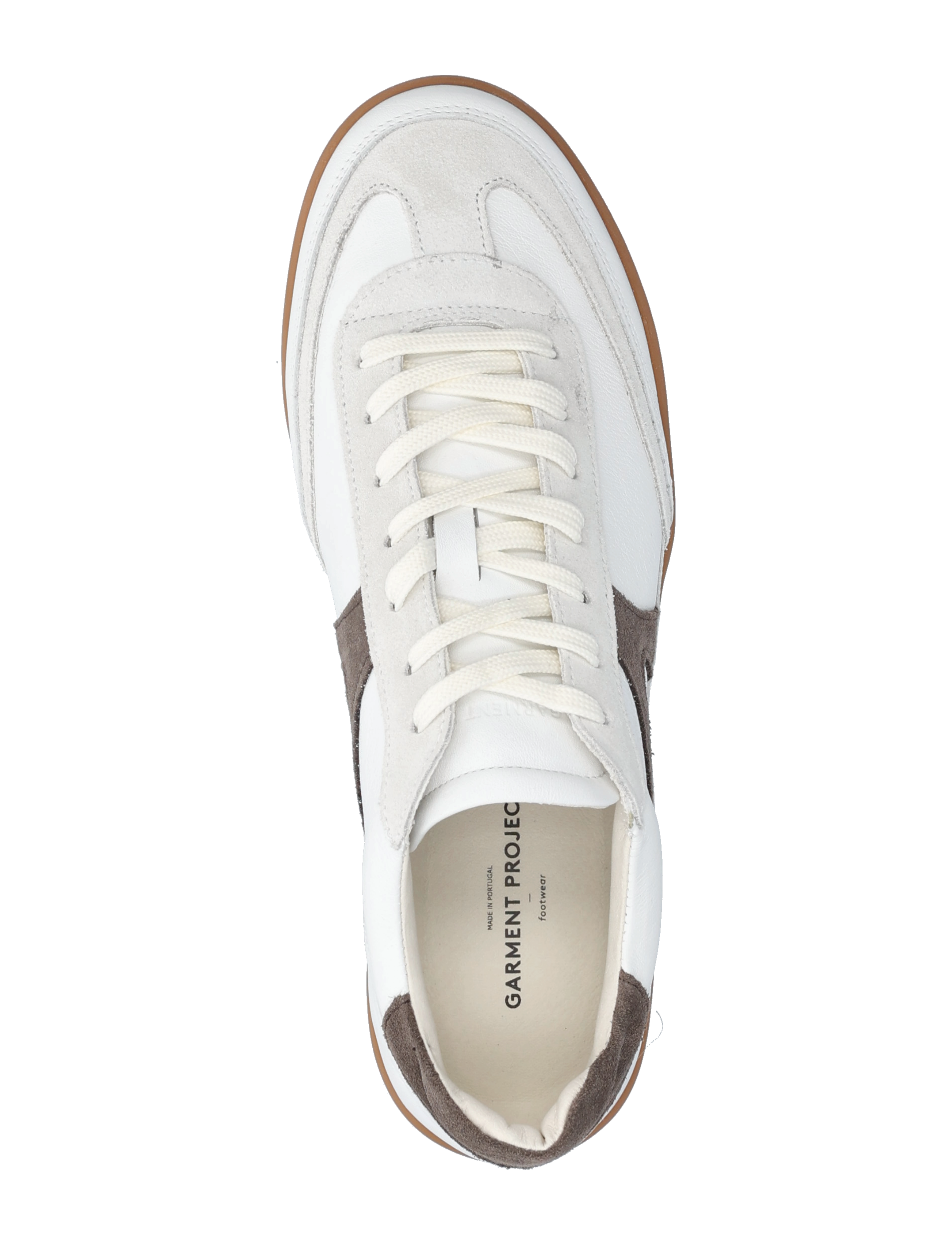 Garment Project - Liga - White/Elephant Leather - elephant - 3