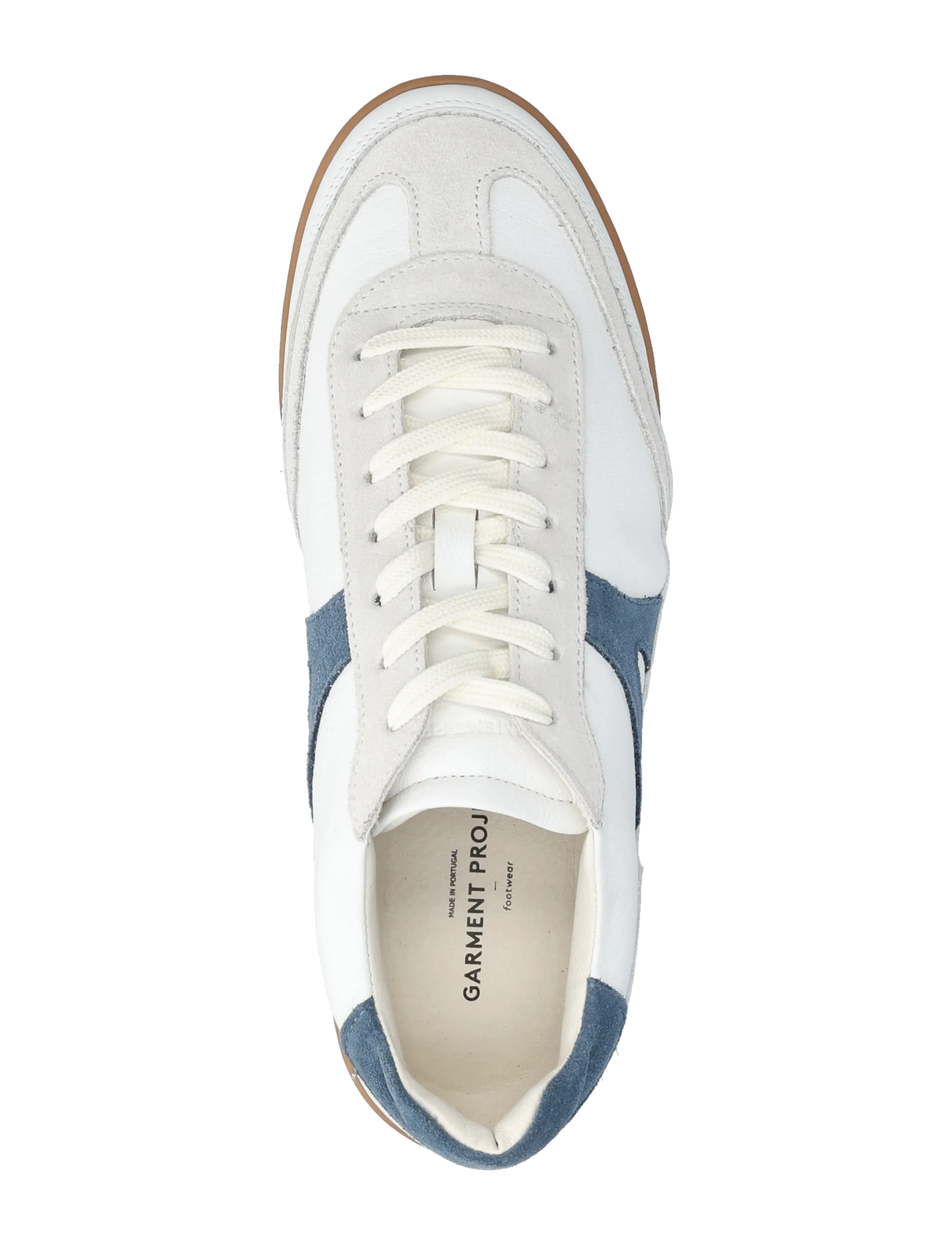 Garment Project - Liga - White/Blue Leather - blue - 3