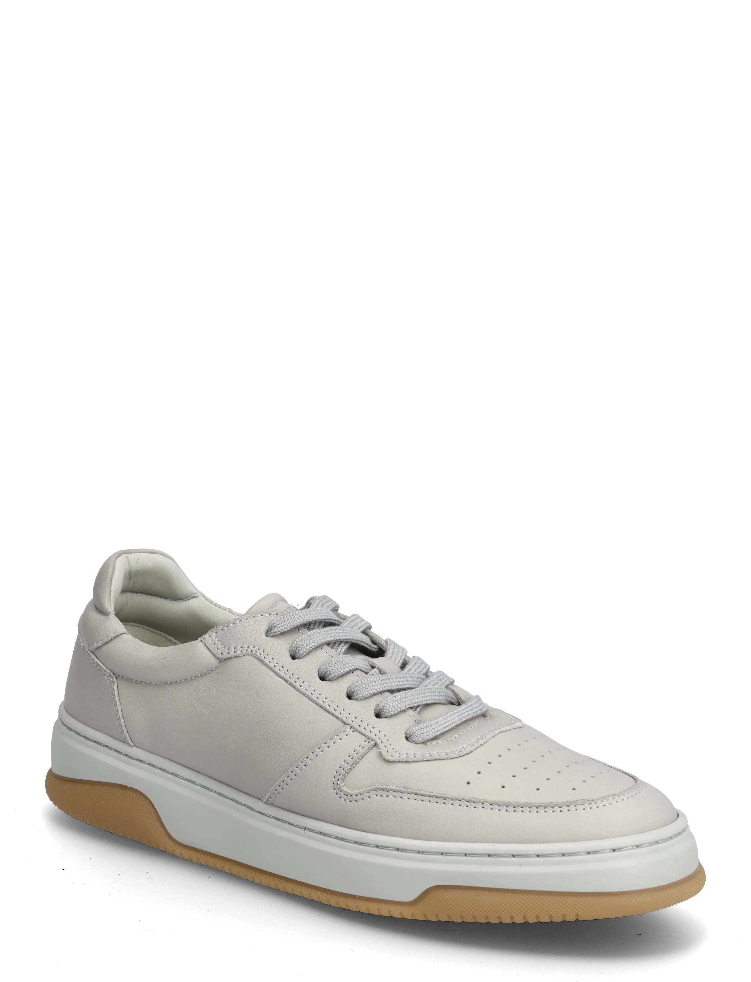 GARMENT PROJECT Ace - Hell Grau Leder Grau - 41 - Herren