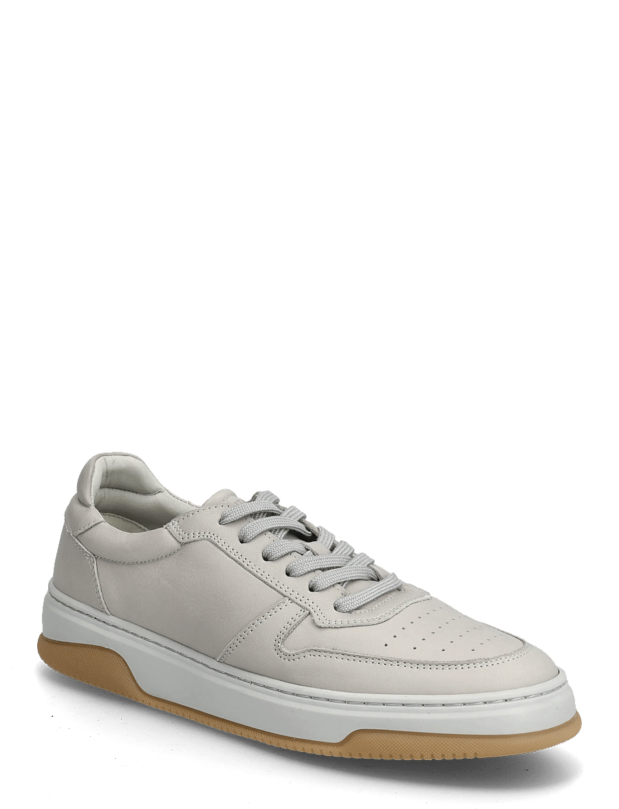 Garment Project - Ace - Light Grey Leather - low-top sneaker - light grey - 0