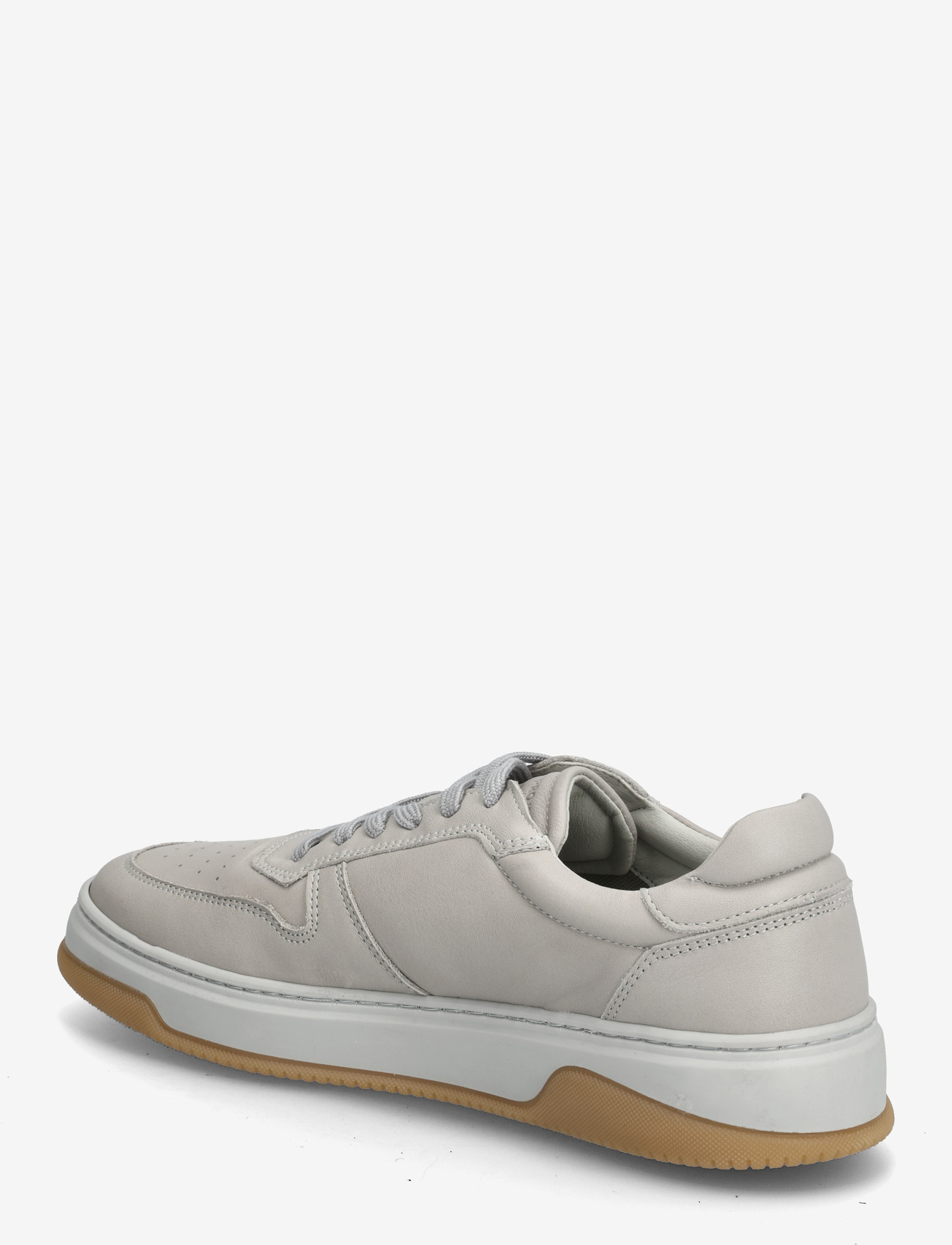 Garment Project - Ace - Light Grey Leather - lave sneakers - light grey - 2