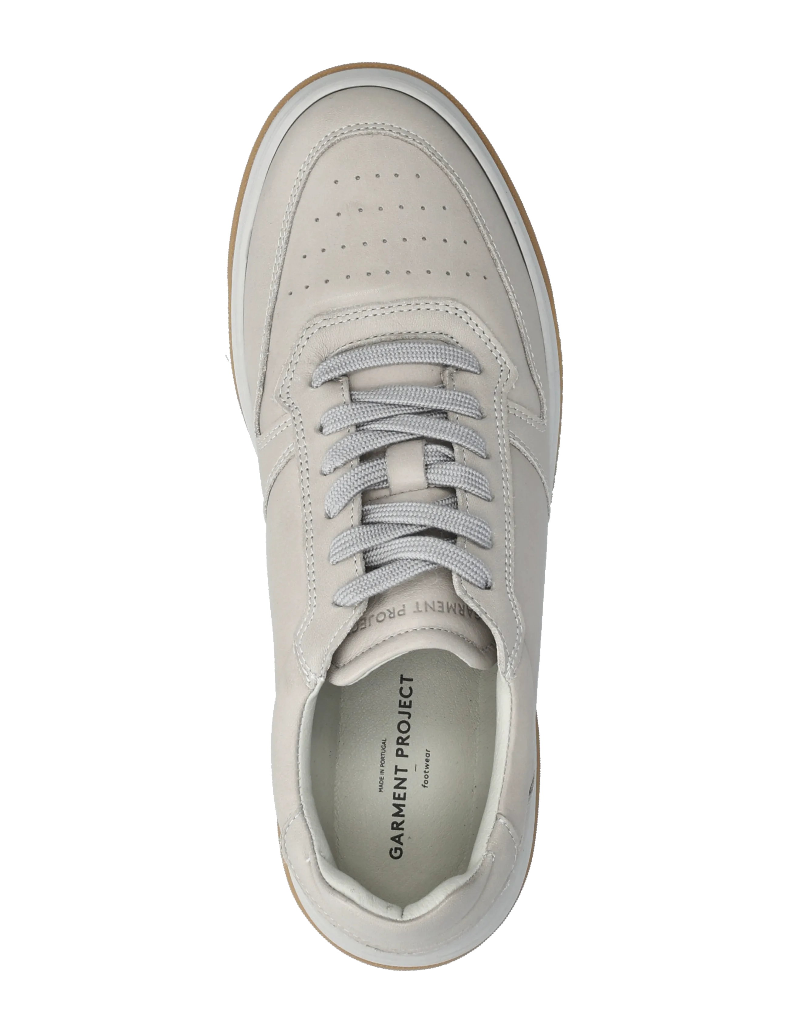 Garment Project - Ace - Light Grey Leather - heren - light grey - 3