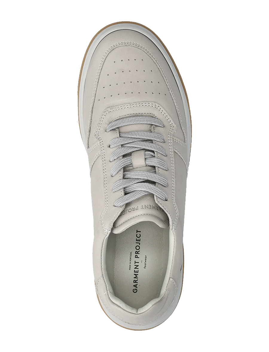 Garment Project - Ace - Light Grey Leather - low-top sneaker - light grey - 3