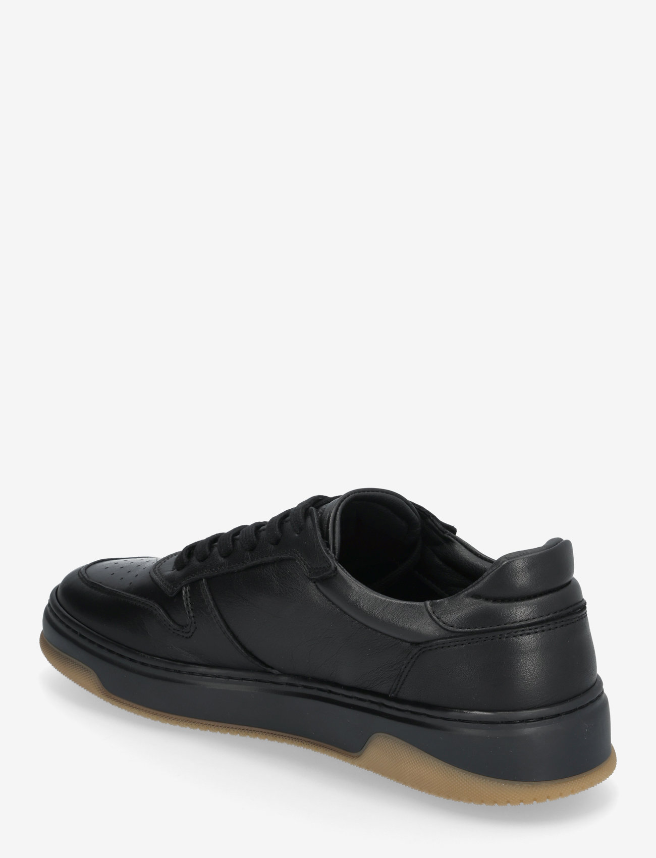 Garment Project - Ace - Black Leather - kõrge säärega tossud - black - 2