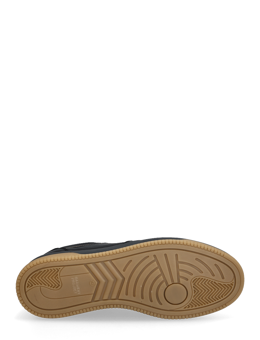 Garment Project - Ace - Black Leather - låga sneakers - black - 4