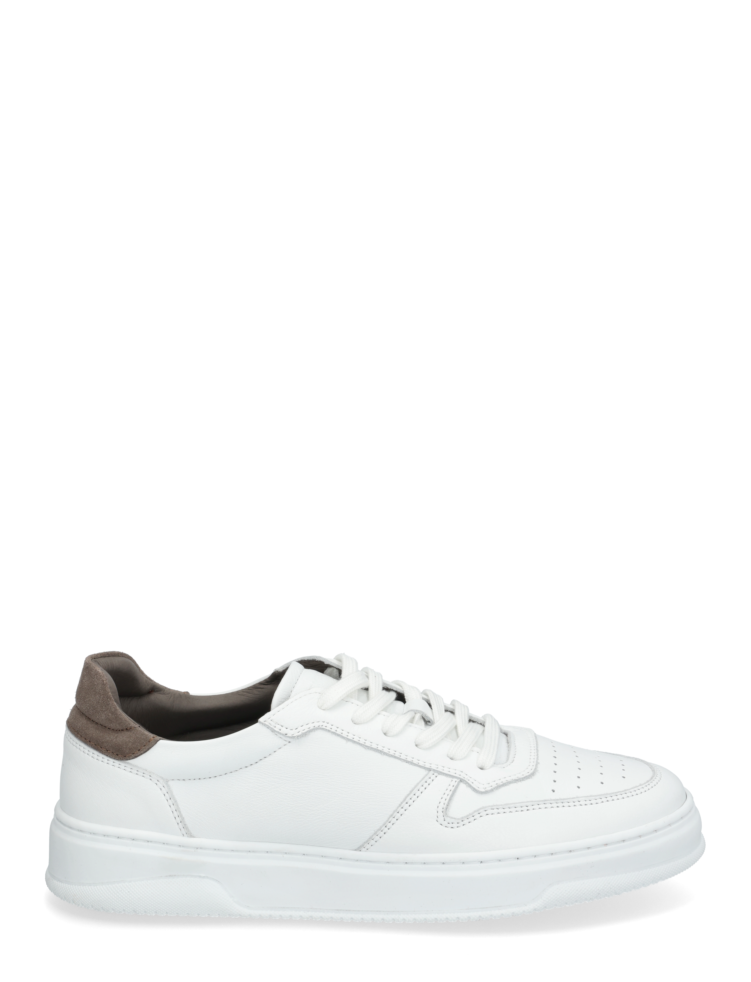 Garment Project - Ace - White/Elephant Leather - elephant - 1