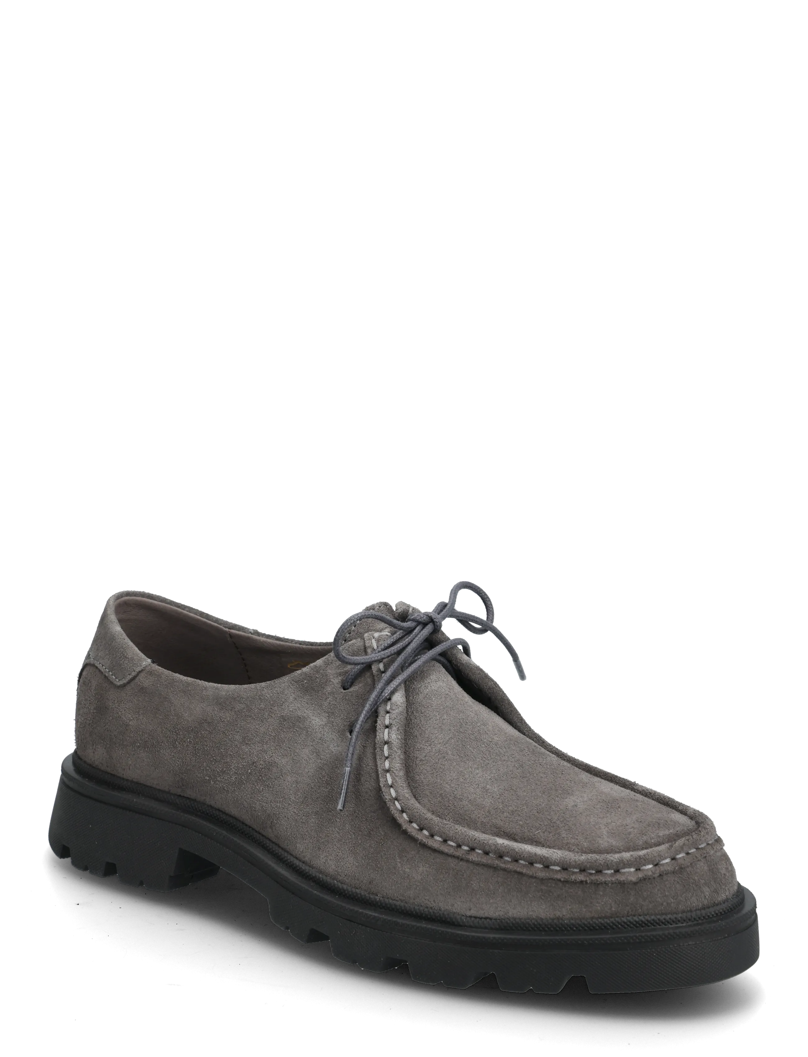 Garment Project Minnesota Low - Charcoal Suede - Sko - CHARCOAL / grey