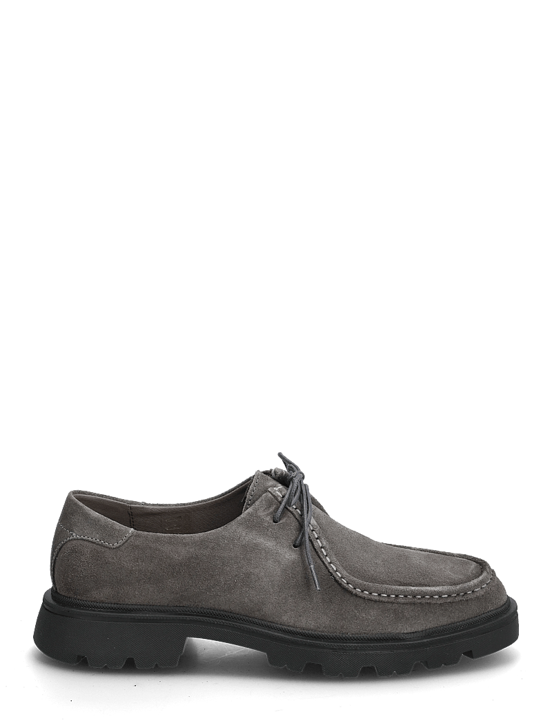 Garment Project - Minnesota Low - Charcoal Suede - moc-toe batai - charcoal - 1
