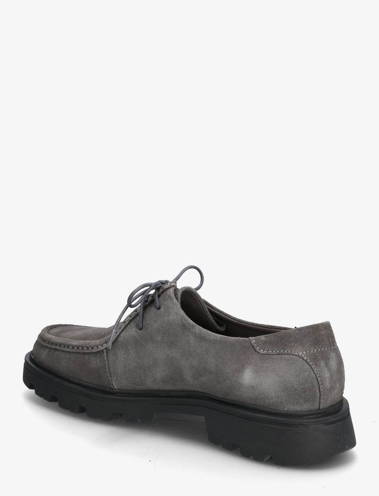 Garment Project - Minnesota Low - Charcoal Suede - moc-toe batai - charcoal - 2