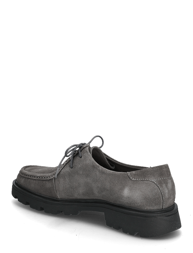 Garment Project - Minnesota Low - Charcoal Suede - moc-toe batai - charcoal - 2