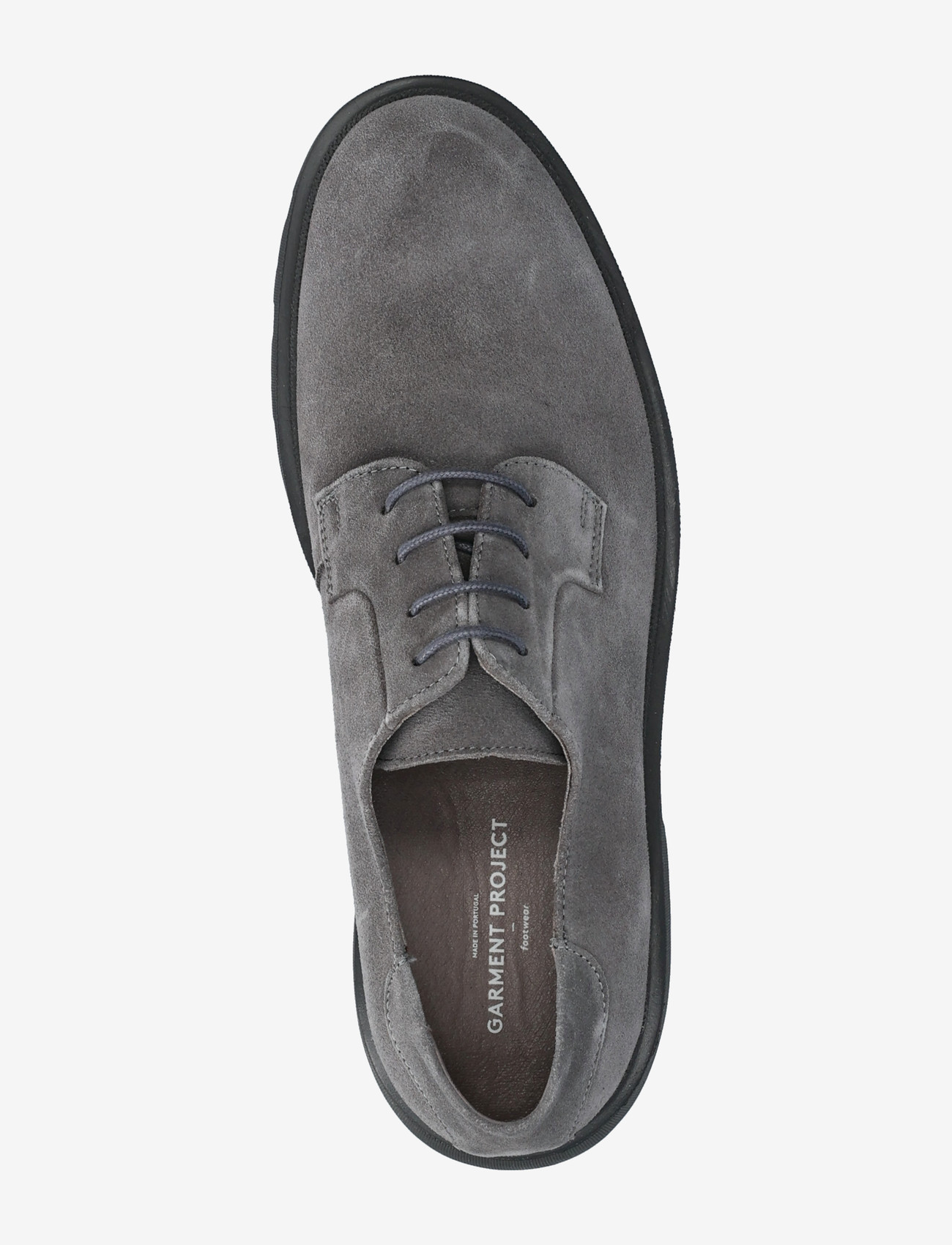 Garment Project - Minnesota Derby - Charcoal Suede - derby kingad - charcoal - 3