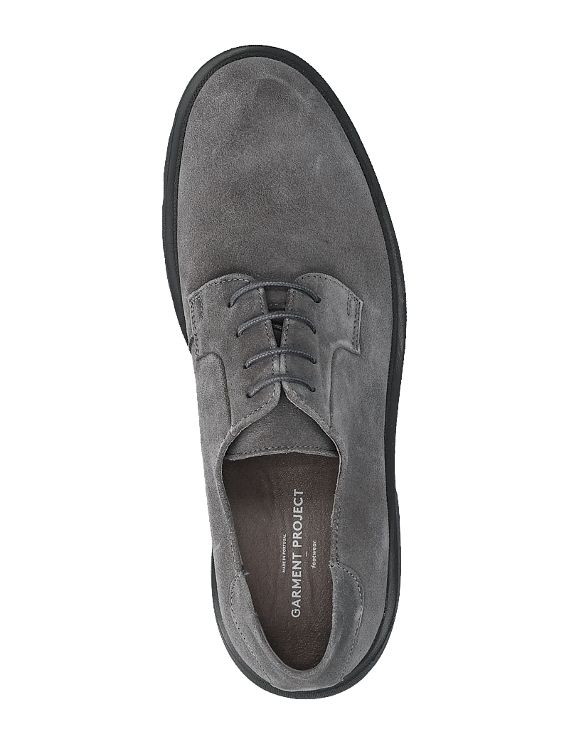 Garment Project - Minnesota Derby - Charcoal Suede - derby-schuhe - charcoal - 3