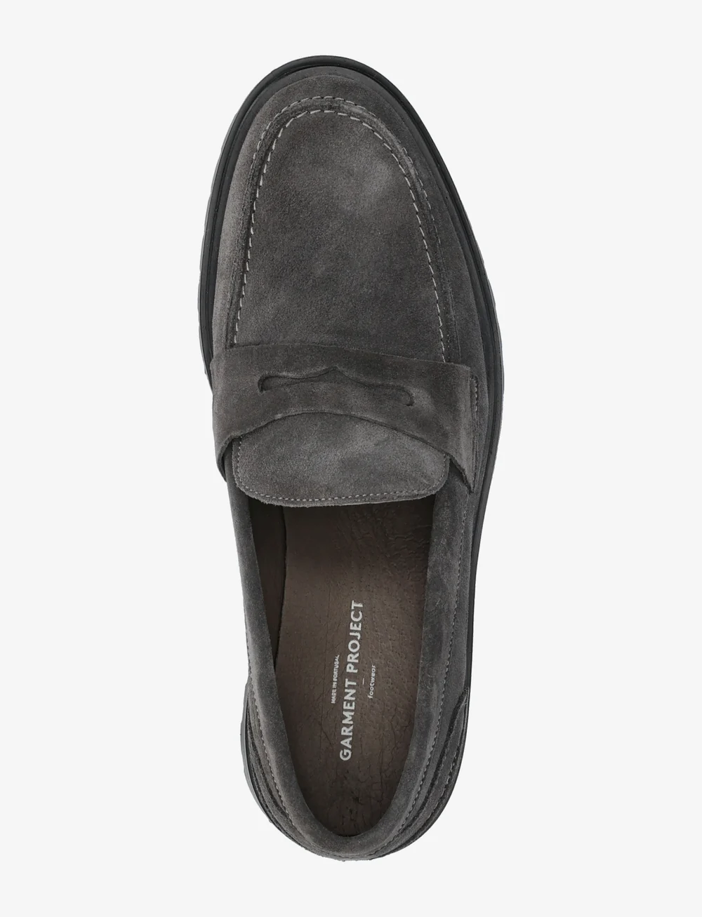Garment Project - Aaron Penny Loafer - Charcoal Suede - nach anlass kaufen - charcoal - 3