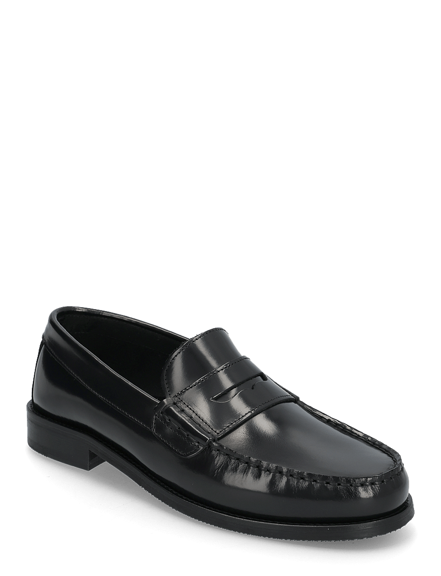 Garment Project - Miles Penny Loafer - Black Polido - shoppa efter tillfälle - black - 0