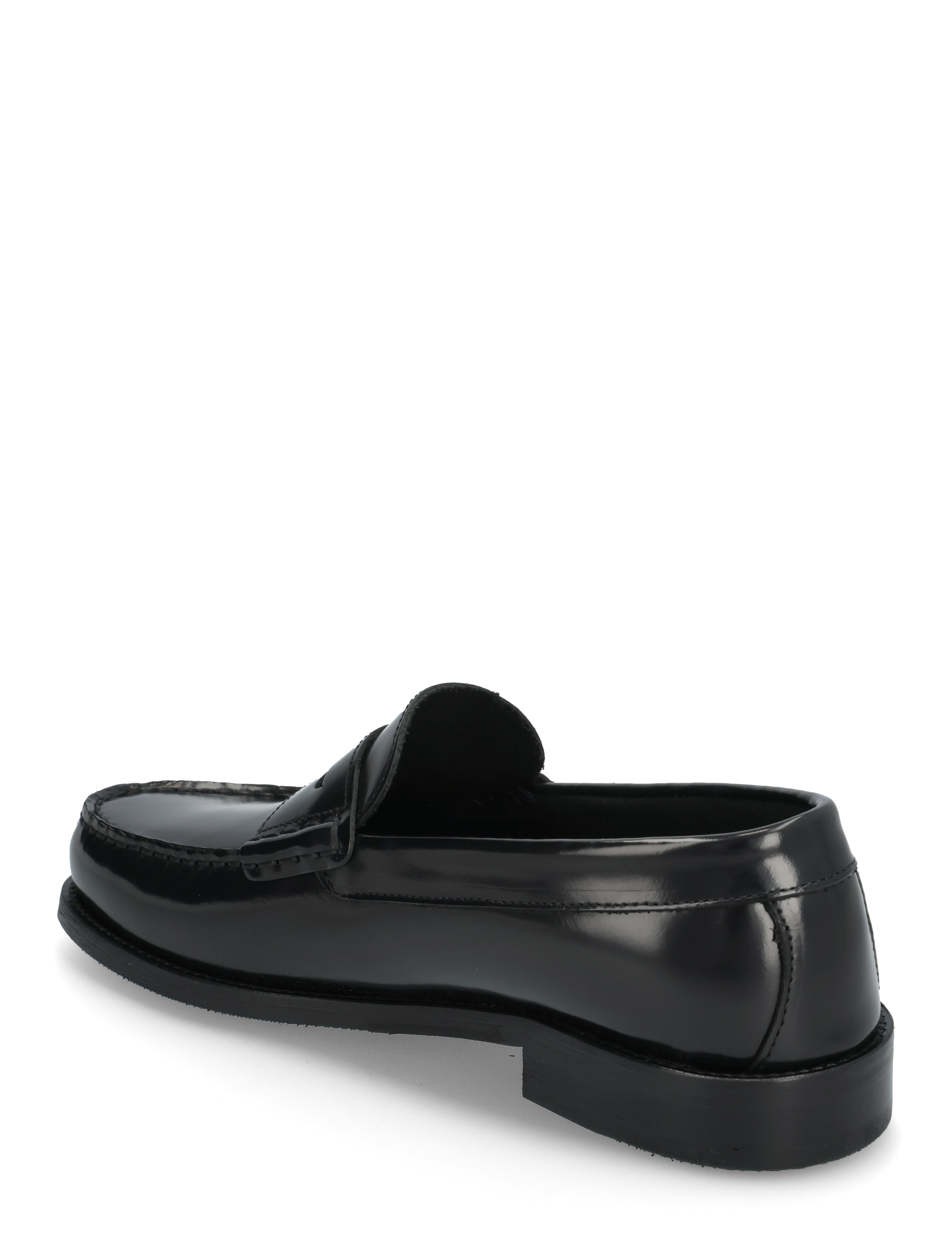 Garment Project - Miles Penny Loafer - Black Polido - black - 2