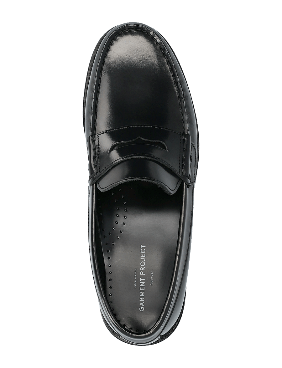 Garment Project - Miles Penny Loafer - Black Polido - shoppa efter tillfälle - black - 3