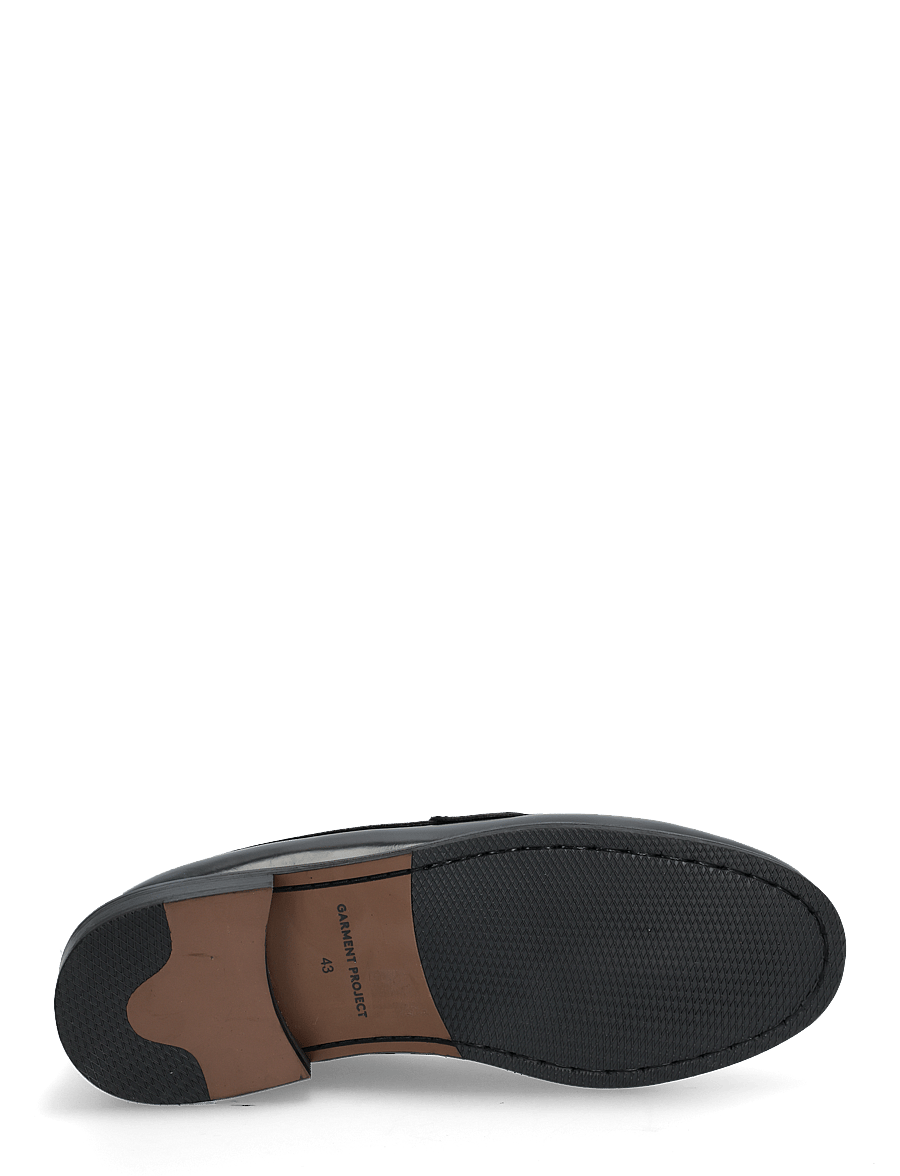 Garment Project - Miles Penny Loafer - Black Polido - shoppa efter tillfälle - black - 4