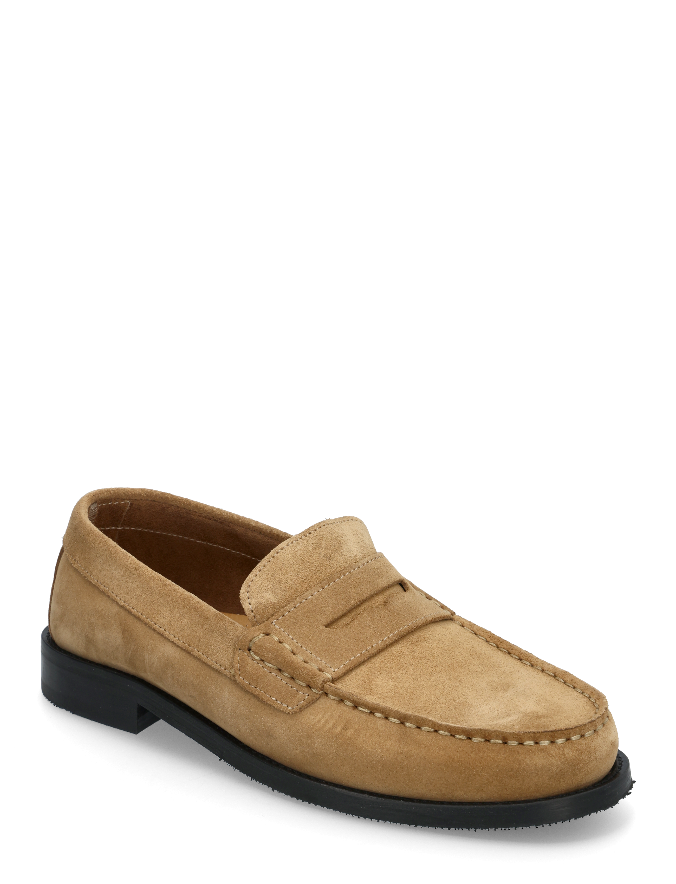 Garment Project Miles Penny Loafer - Earth Suede - Sommerschuhe - EARTH / beige