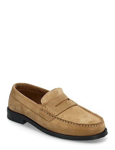 Miles Penny Loafer - Earth Suede - Loafers