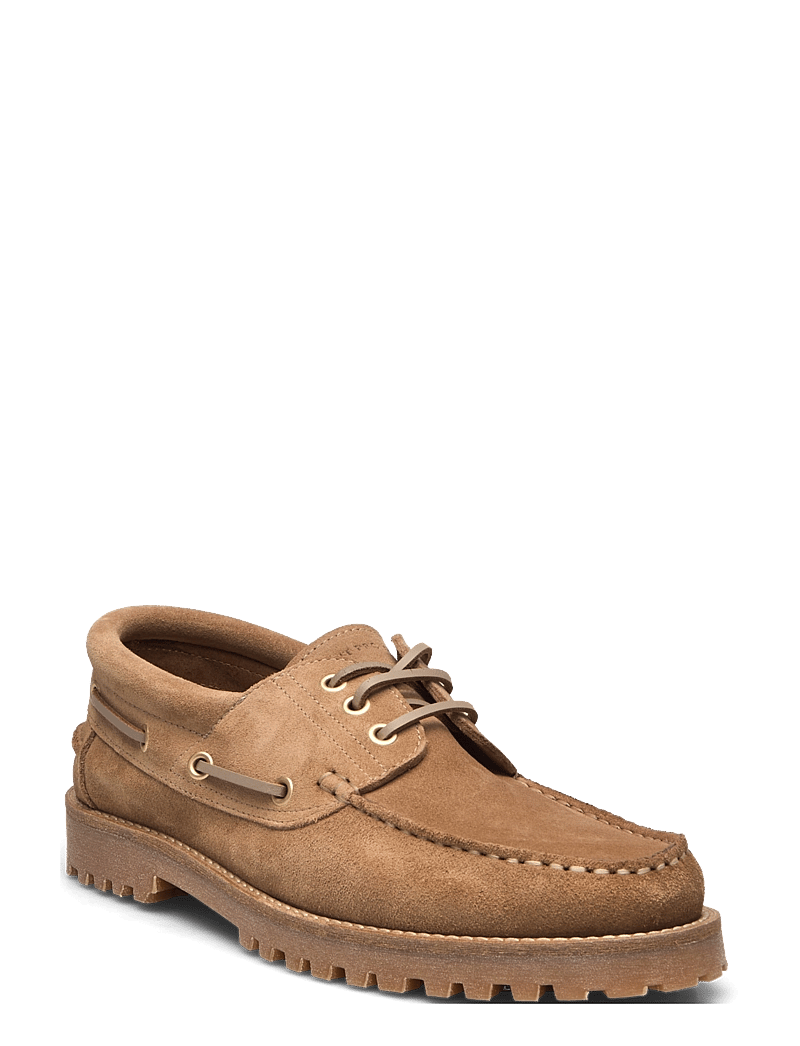 Garment Project - Ollie Boat Shoe - Earth Suede - nach anlass kaufen - earth - 0