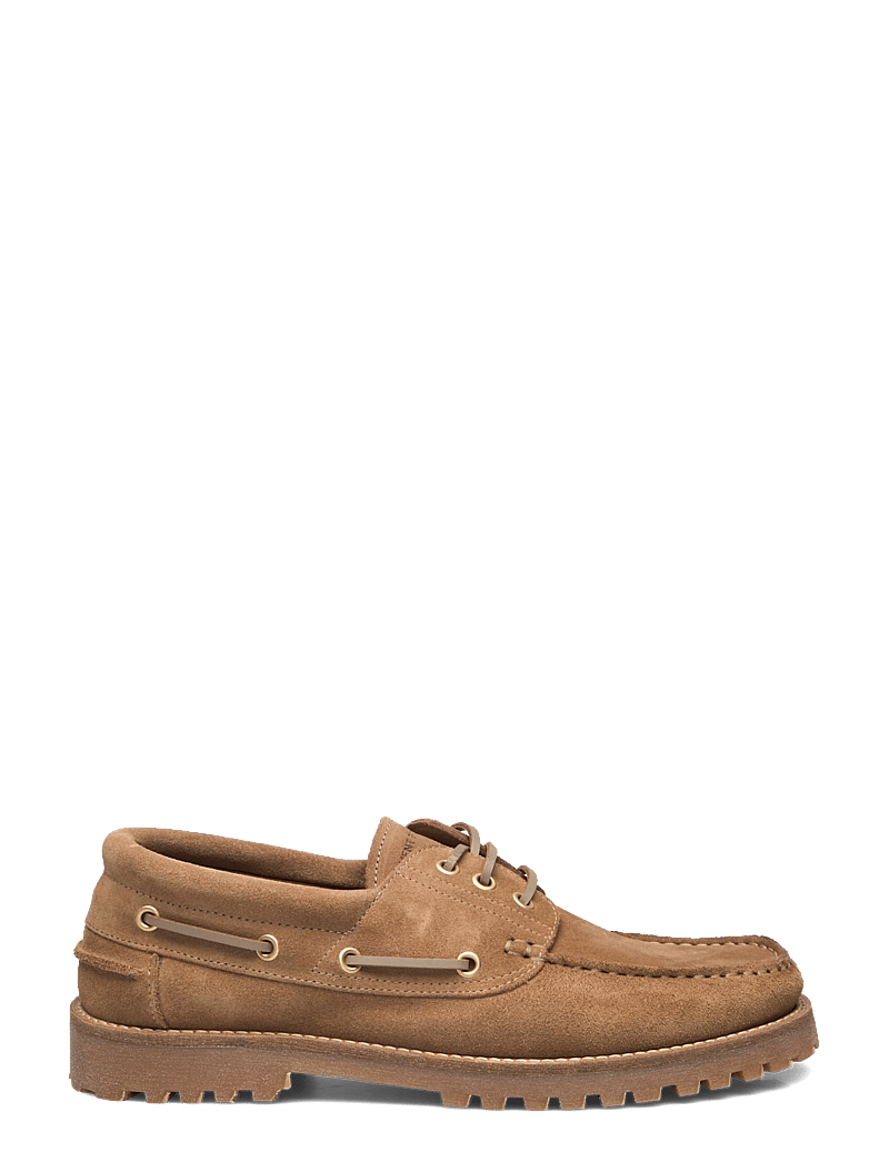 Garment Project - Ollie Boat Shoe - Earth Suede - nach anlass kaufen - earth - 1