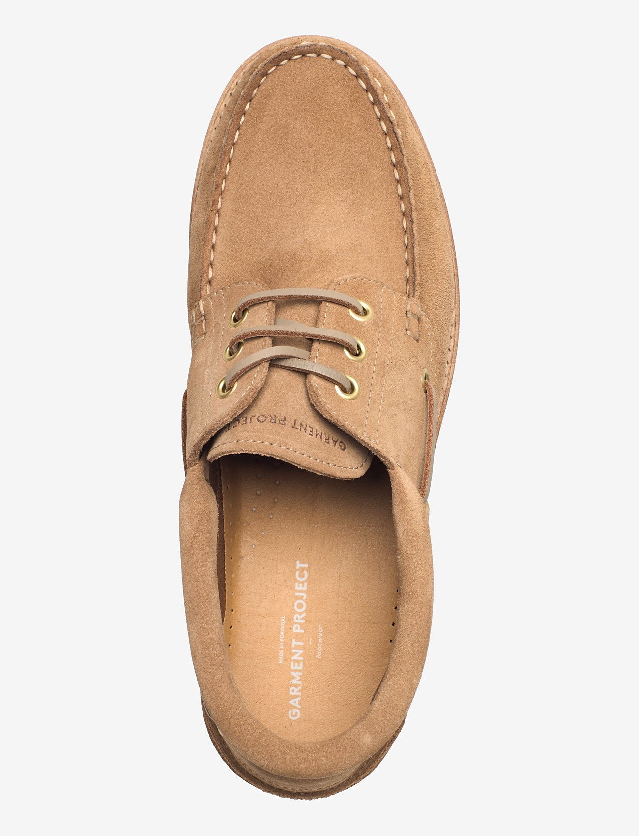 Garment Project - Ollie Boat Shoe - Earth Suede - shoppa efter tillfälle - earth - 3