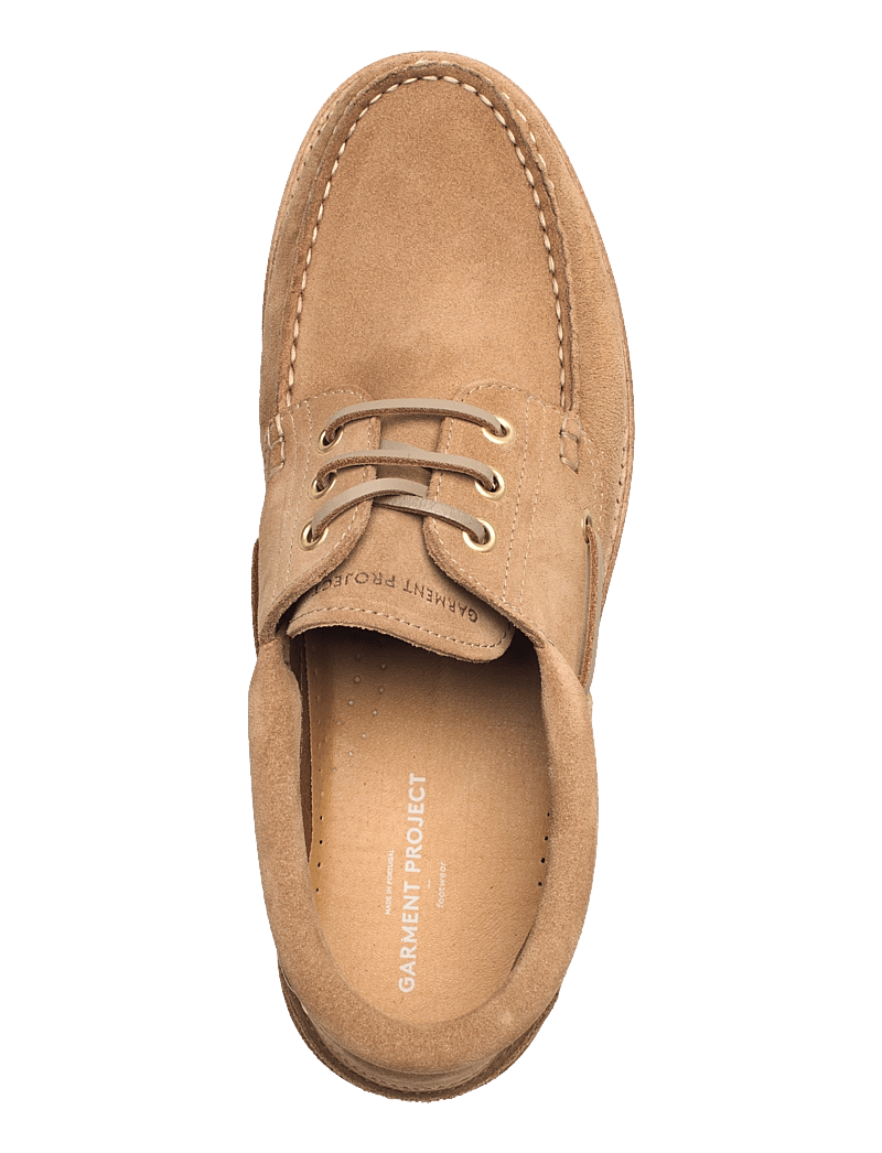 Garment Project - Ollie Boat Shoe - Earth Suede - nach anlass kaufen - earth - 3