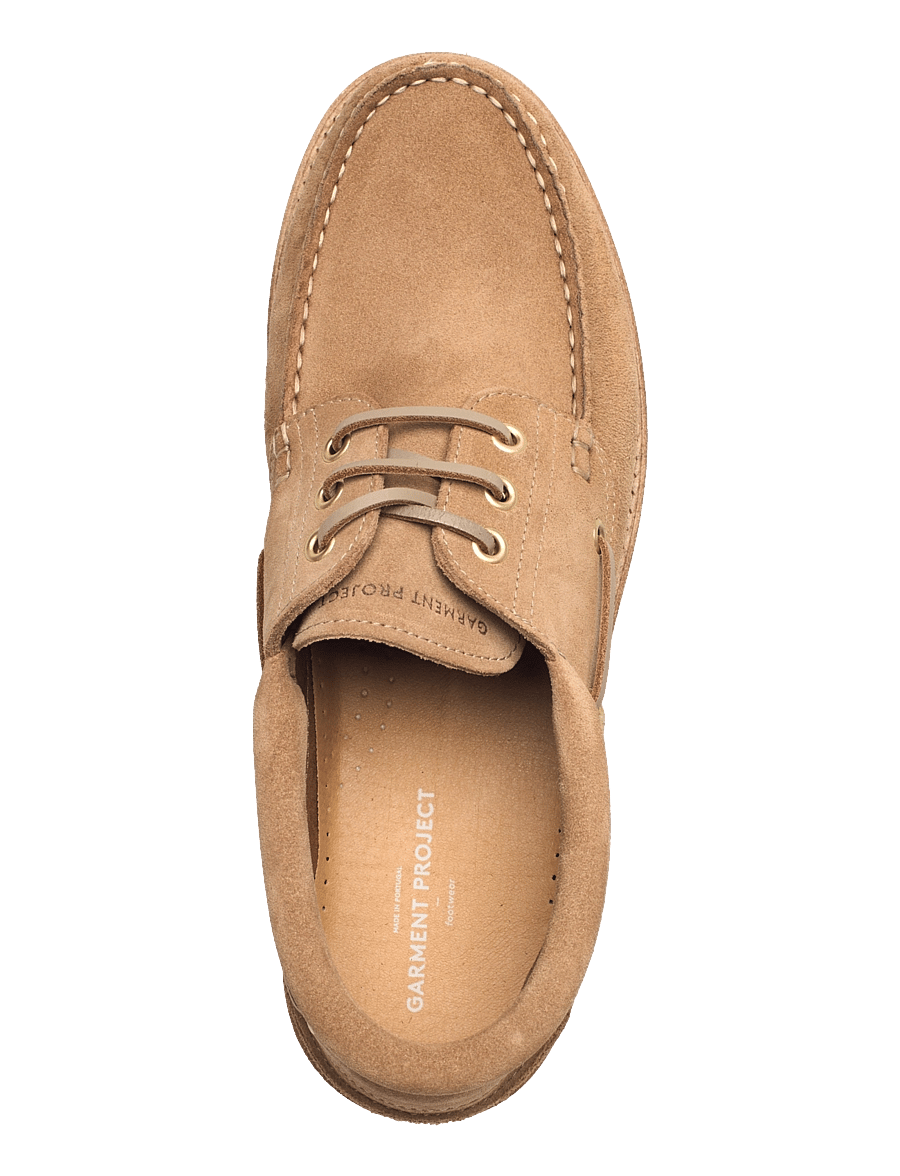 Garment Project - Ollie Boat Shoe - Earth Suede - nach anlass kaufen - earth - 3