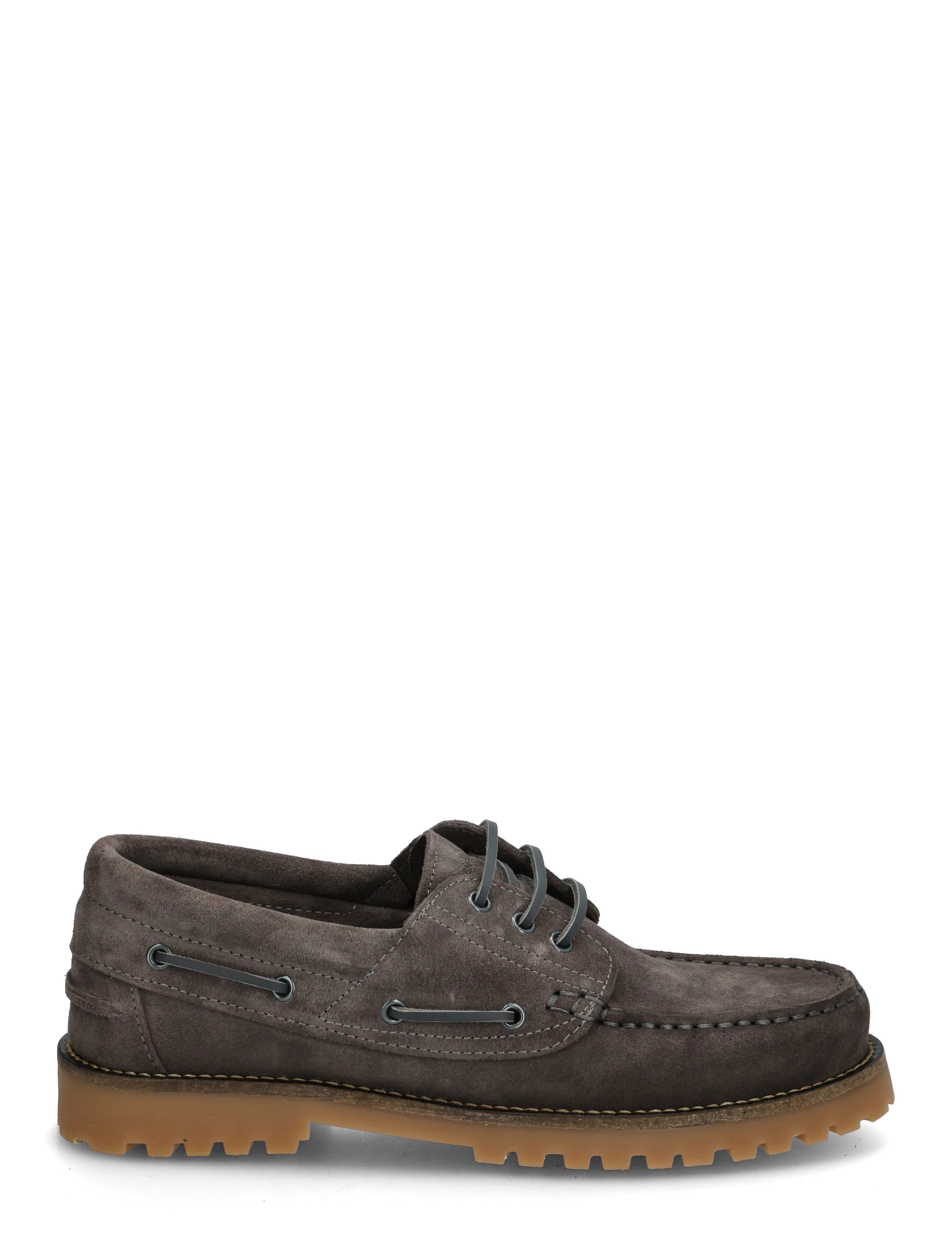 Garment Project - Ollie Boat Shoe - Suede - shop by occasion - charcoal - 2