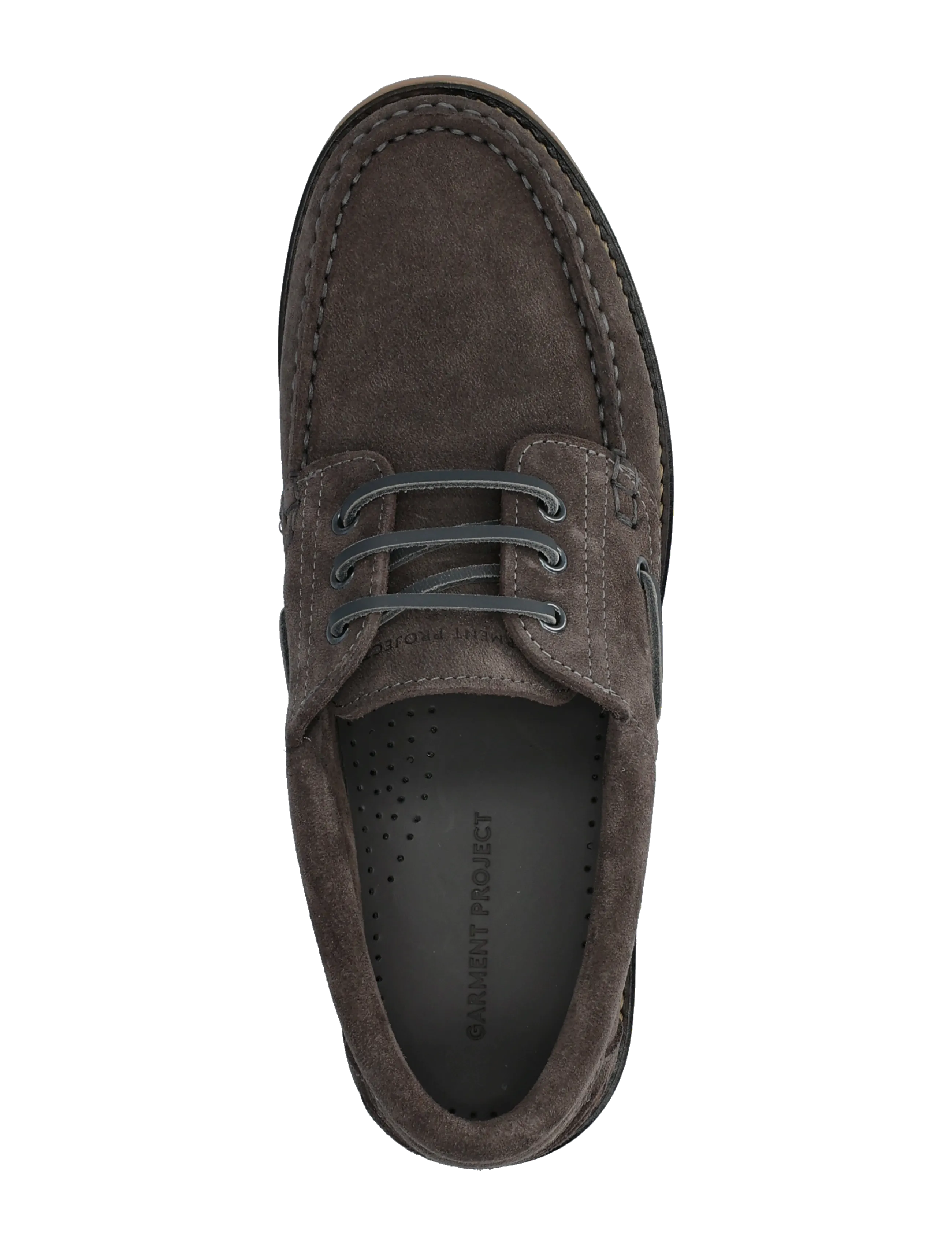 Garment Project - Ollie Boat Shoe - Suede - shop by occasion - charcoal - 3