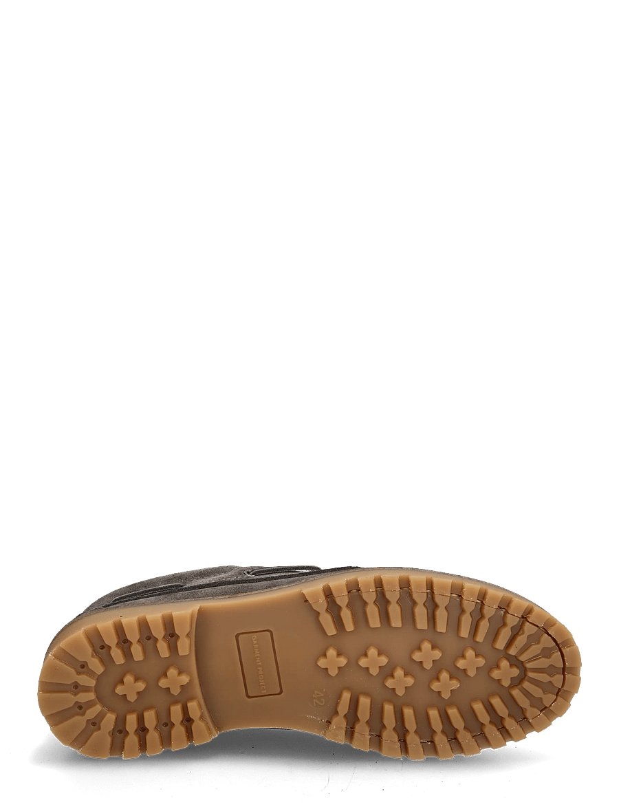 Garment Project - Ollie Boat Shoe - Suede - shop by occasion - charcoal - 4