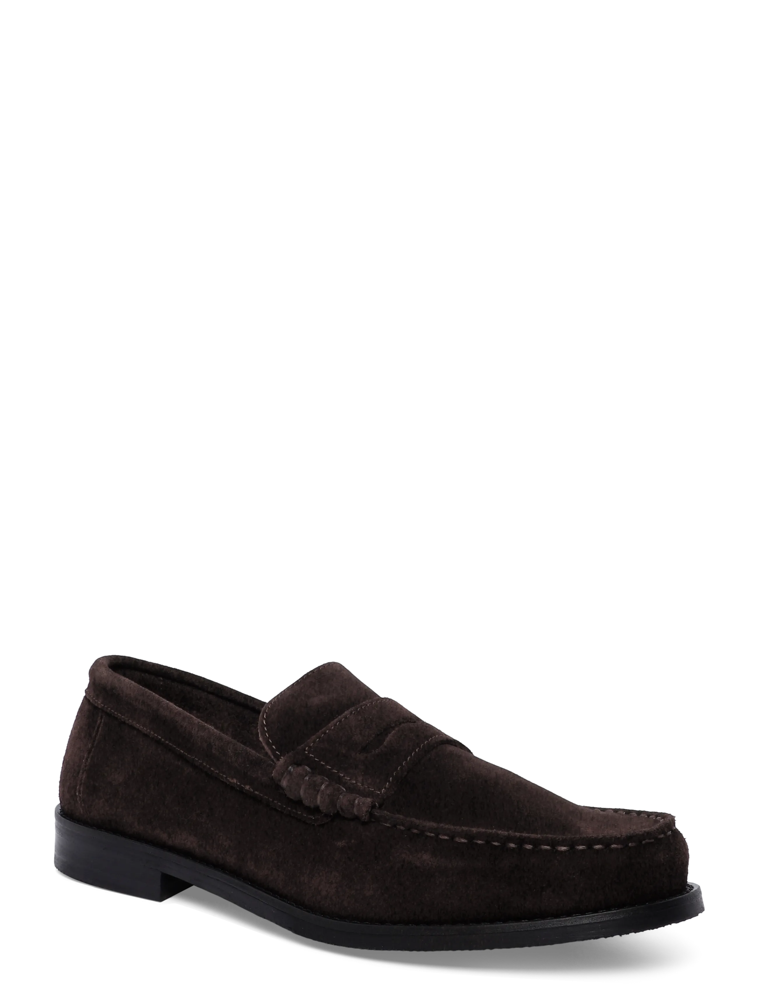 Garment Project Miles Penny Loafer - Brown Suede - Nordic Style - BROWN / brown