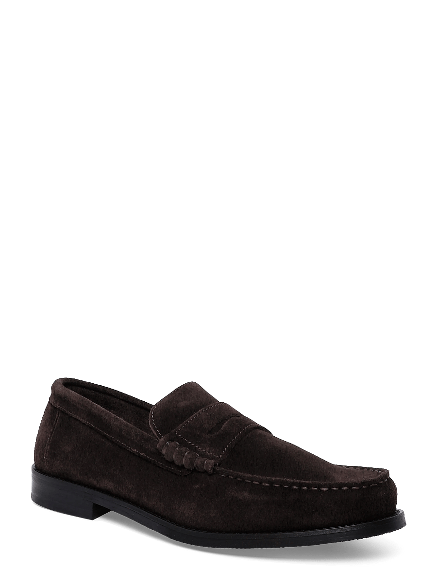 Garment Project - Miles Penny Loafer - Brown Suede - shop by occasion - brown - 0