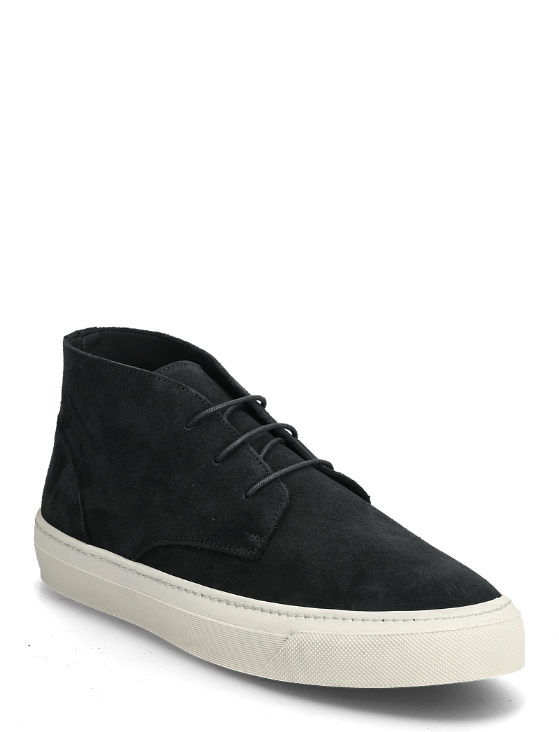 Garment Project - Kit Chukka - Black Suede - chukka boots - black - 0