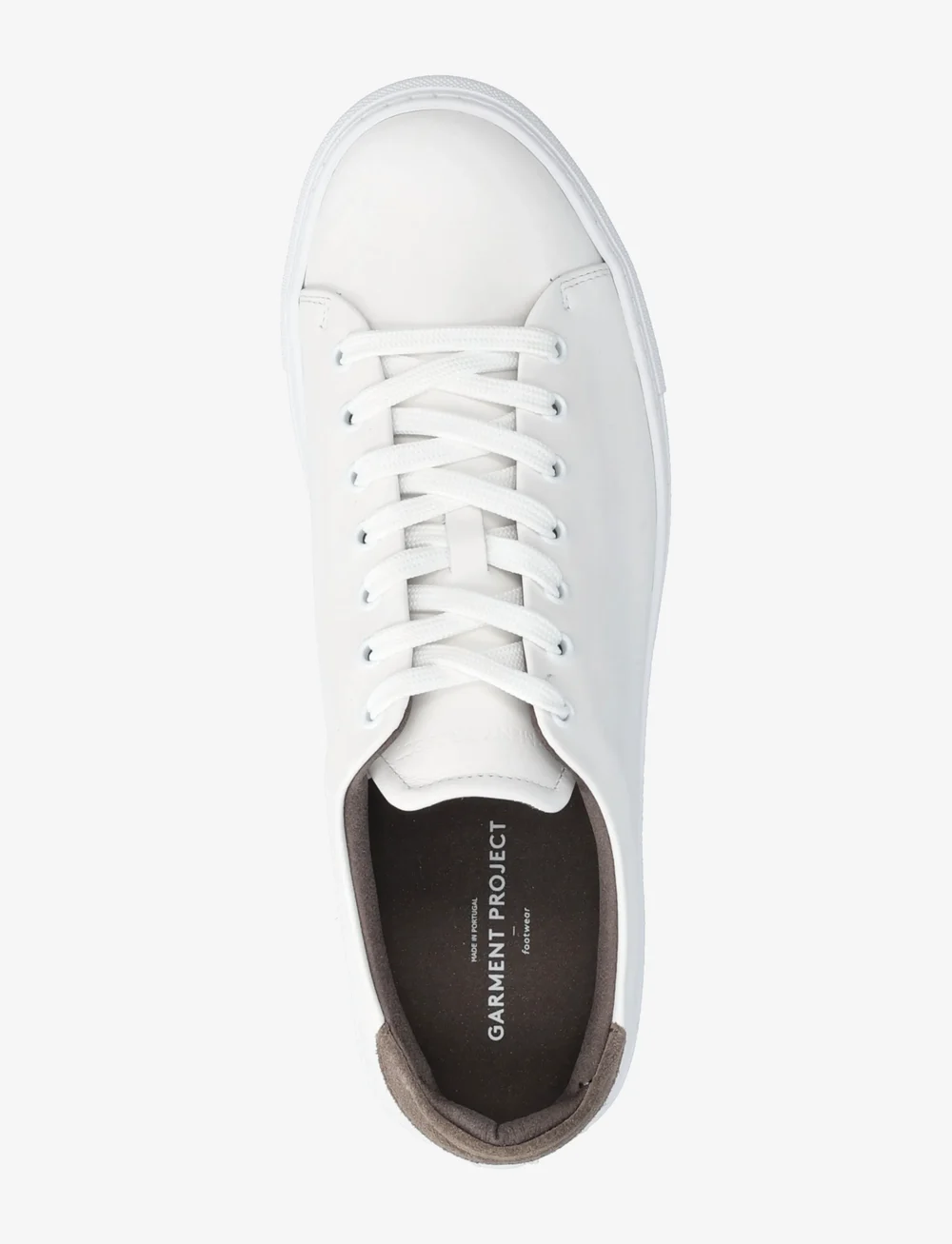 Garment Project - Type ST - White/Elephant Leather - sneakers med lavt skaft - white - 3