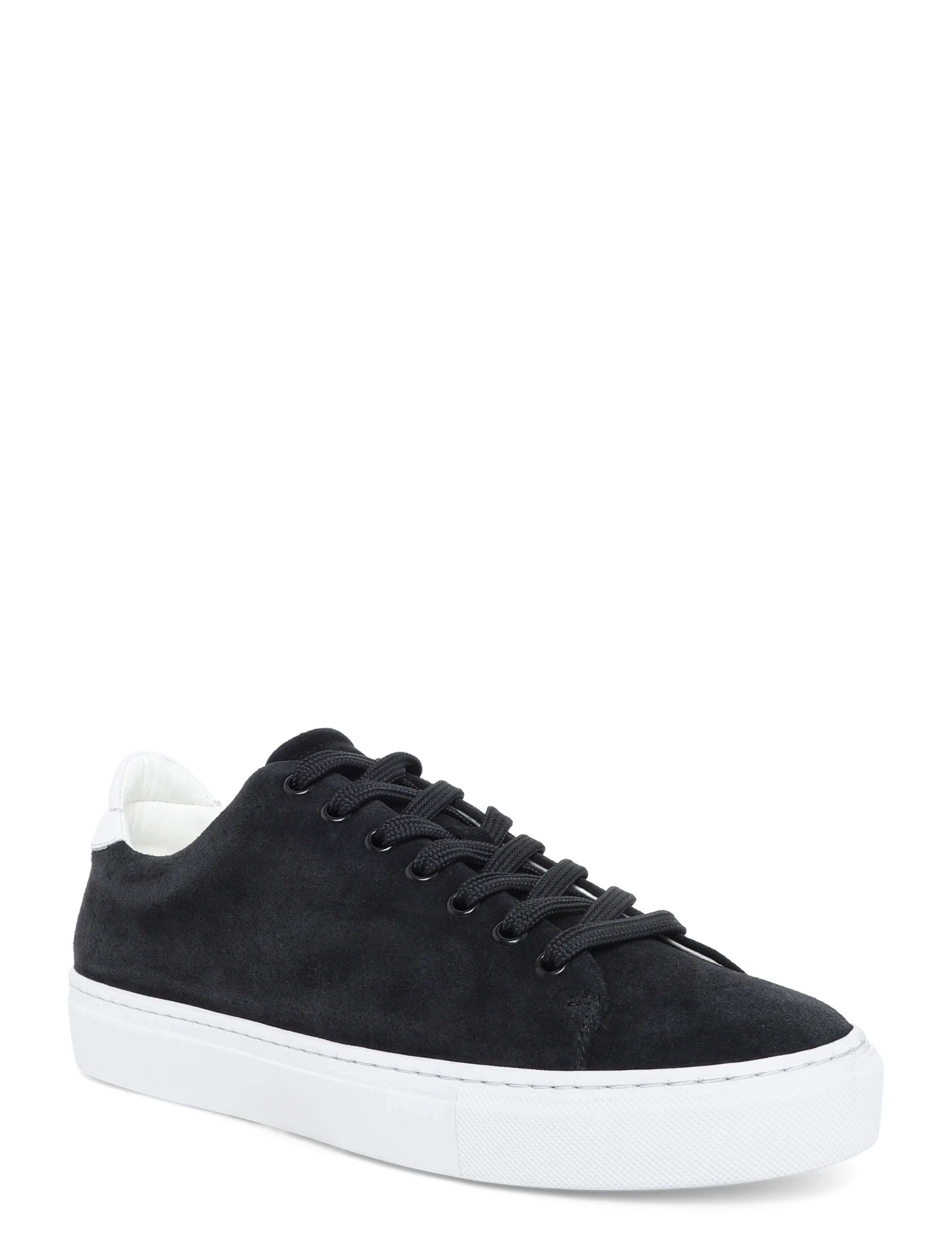 Garment Project Type ST - Black/White Suede - Garment Project - BLACK / black