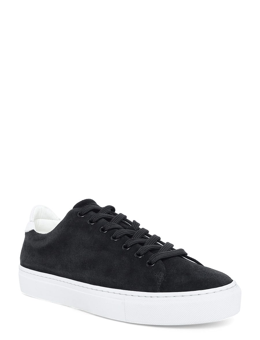 Garment Project - Type ST - Black/White Suede - låga sneakers - black - 0