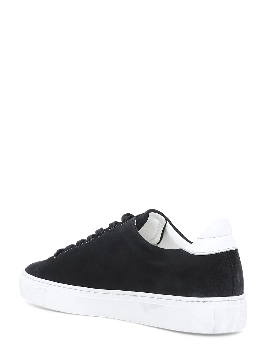 Garment Project - Type ST - Black/White Suede - låga sneakers - black - 1