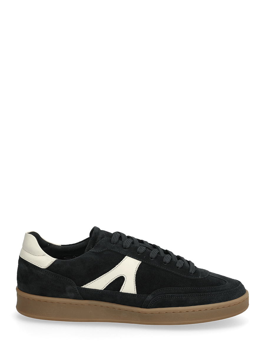Garment Project - Liga - Suede - low-top sneaker - black - 1