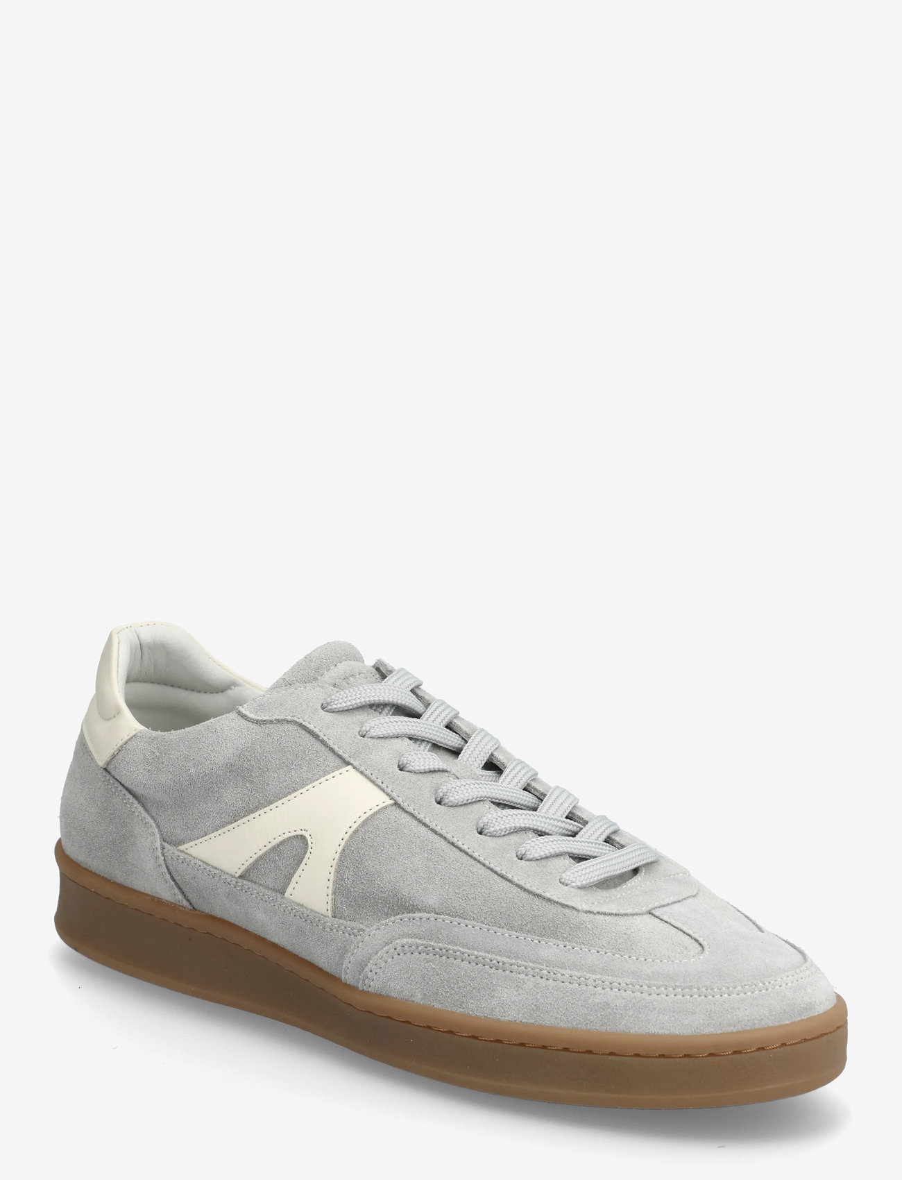 Garment Project - Liga - Light Grey Suede - lave sneakers - light grey - 0