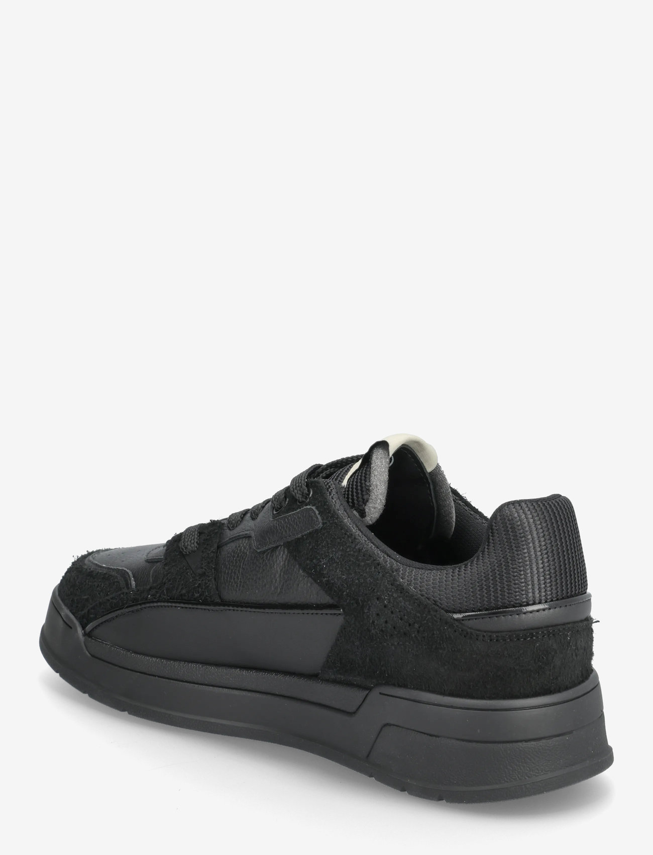 Garment Project - Lee - Black Leather - niedriger schnitt - black - 2