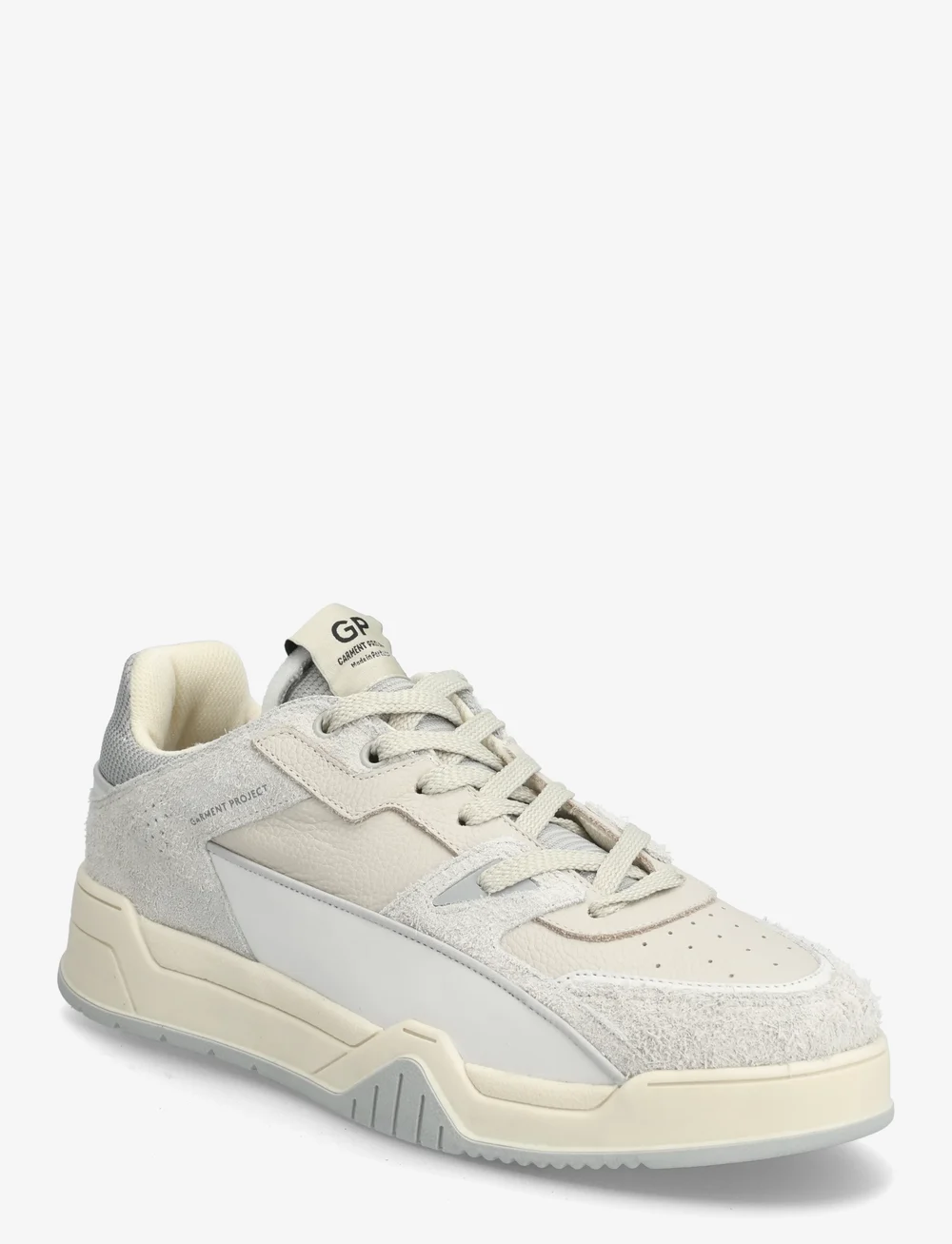 Garment Project - Lee - Off White / Light Grey - niedriger schnitt - light grey - 0